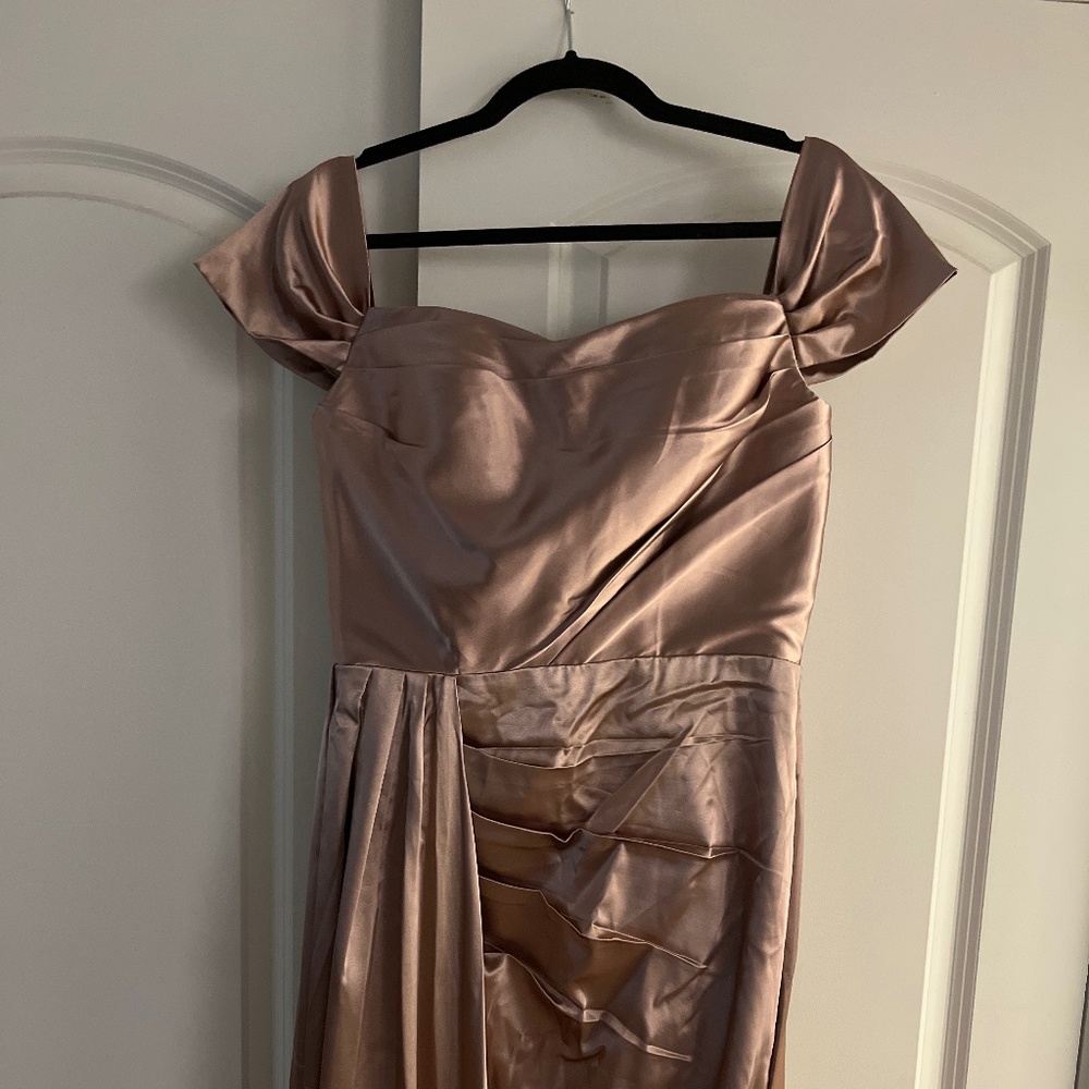 Off the shoulder, formal dress